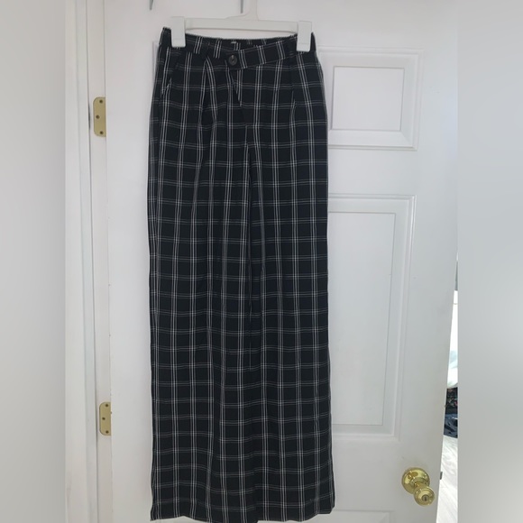 Marshalls Pants - Plaid Asymmetrical Pants